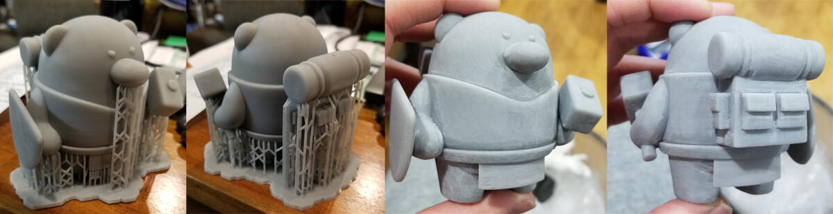 3D printed of Character Design
